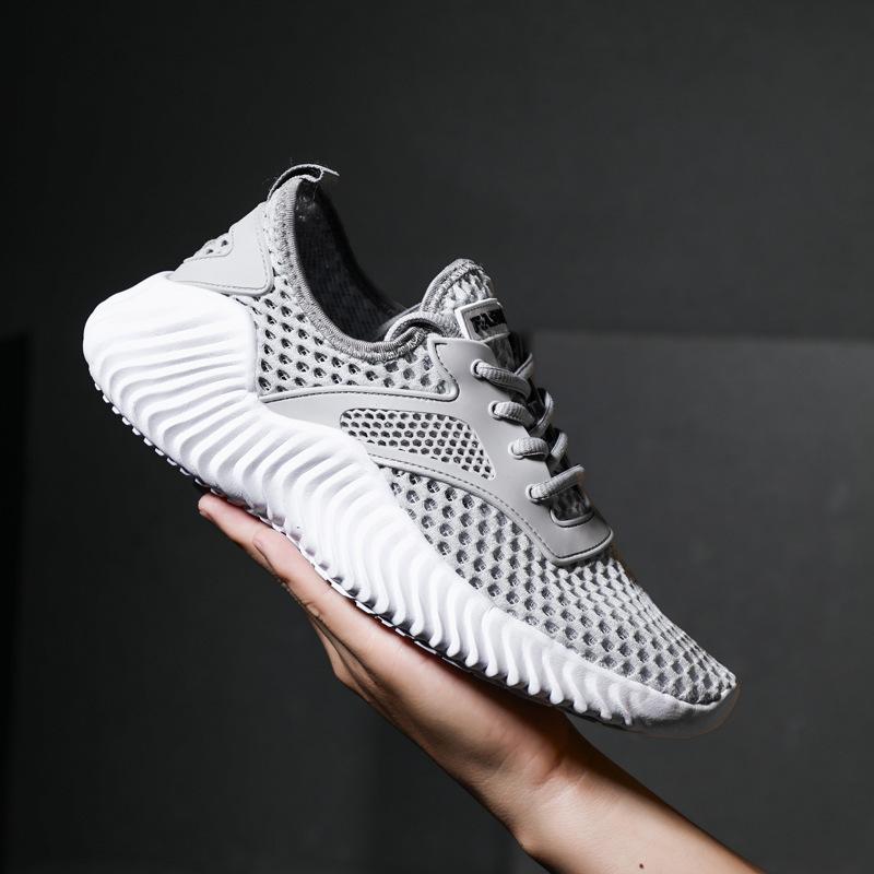 Lato 2024 Nowe Białe Męskie Sneakersy Wysokiej Jakości Buty Dla Mężczyzn Siateczkowe Oddychające Tenis Masculino Zapatillas Hombre Dropshipping