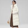 Winter Fashion Casual Windproof Down Coats Women Medium Long Styles Cotton Padded Jacket Down Puffer Hooded Jackets