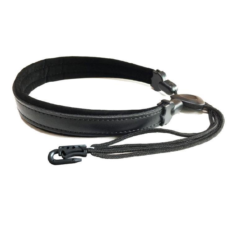 PU Leather Saxophone Strap Replacement Adjustable Neck Strap Saxophone Harnesses Sax Neck Strap Slings for Beginners