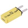 14V DC Automatic Reset Mini Circuit Breaker Blade Fuses for Car Truck Boat RV 20A Yellow