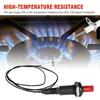 Piezo Spark Ignition Push Button Igniter High Temperature Resistance Easy To Install Gas Grill Kit With Cable