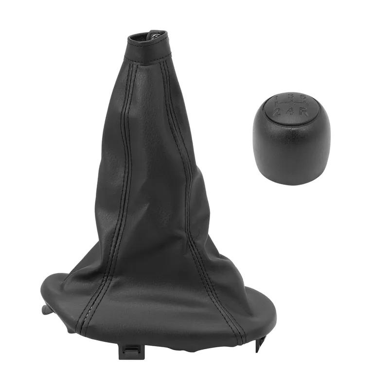 Gear Shift Knob and Gaiter Compatible with Fiat 600 Seicento 1998-2010 735249804 with Circlip