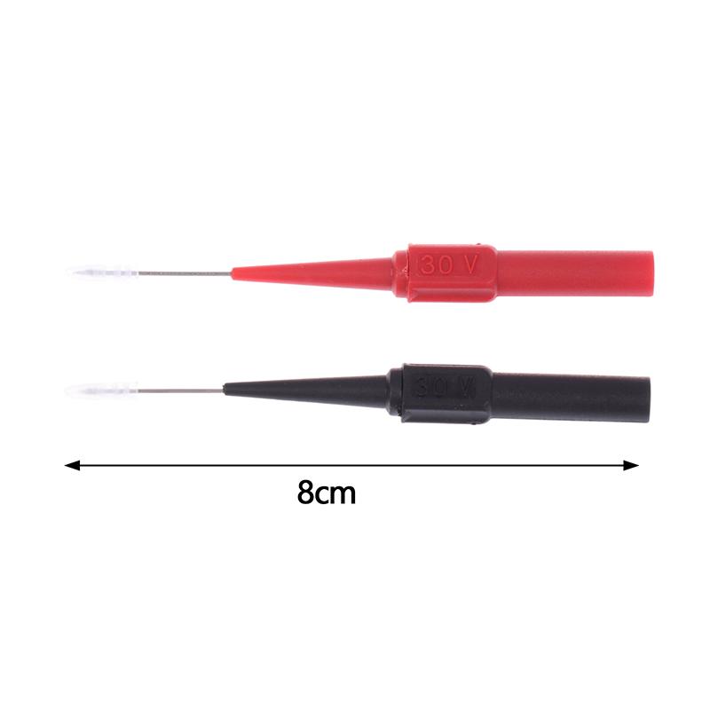 Car Tip Probes Diagnostic Tools Auto Multimeter Test Leads Extention Back Piercing Tools