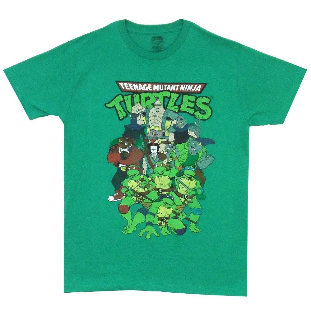 Teenage Mutant Ninja Turtles Villains Turtles TMNT Licensed Adult T-shirt S