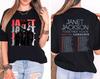 Janet Jackson Tour 2023 Both Sides Shirt Janet Jackson Vintage Shirt Unisex T-Shirt