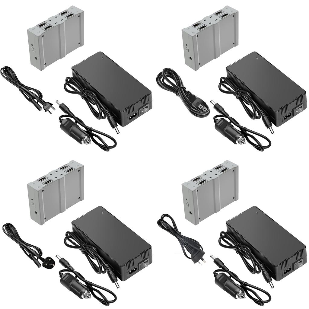 High Efficiency Drones Battery Charging Hubs For Avata 1 Drones Batteries Quick Charging With Overcharge Protections