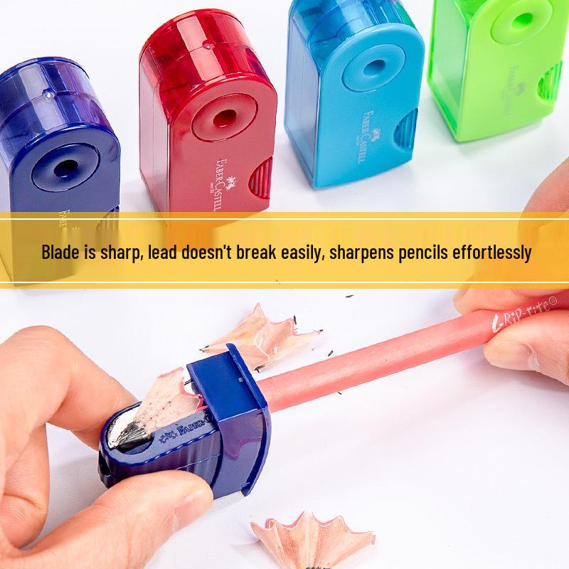 Faber-Castell Double & Single Hole Pencil Sharpener for Students and Artists