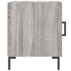 Nightstands 2 pcs Grey Sonoma 40 x 40 x 50 cm Particleboard