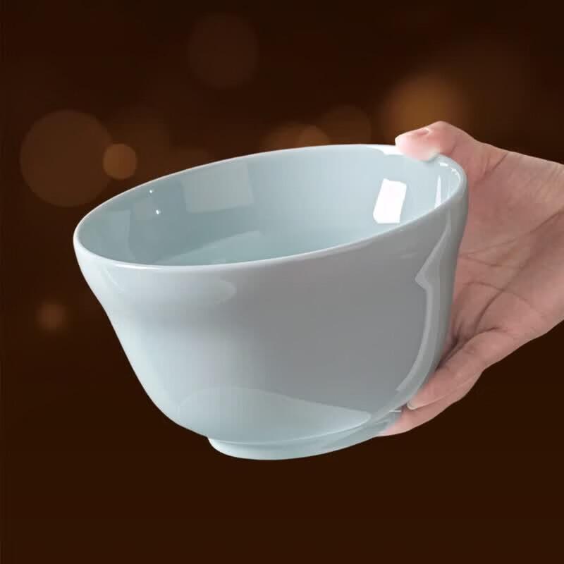 Jingdezhen Underglaze Ceramic Gourd Rice Bowl