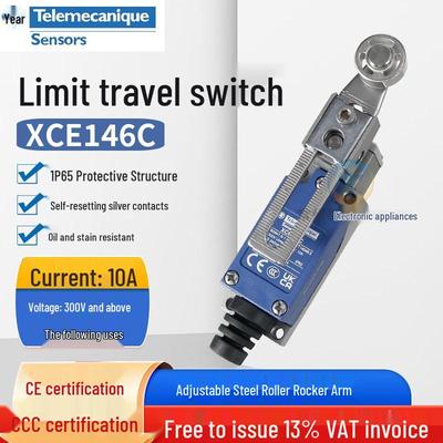 Telemecanique XCE-146C Long Arm Metal Roller Limit Switch Replacement for ME TZ8108