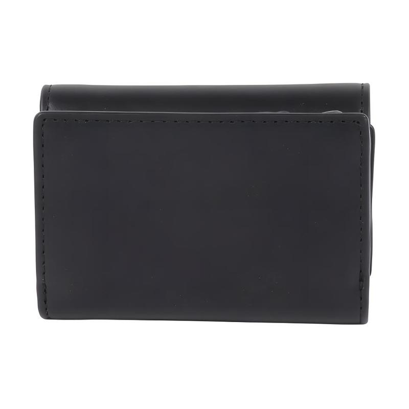 COACH Micro ogo Snap Cowhide Wallet Regular Women's Black Copper and Black Black copper and black