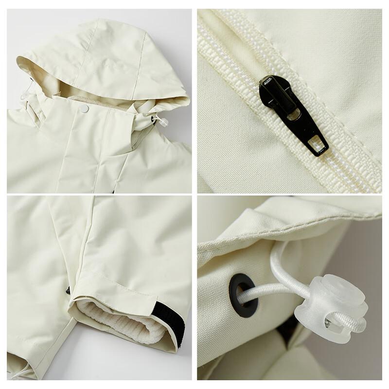 ROMON Men's 3-in-1 Hooded Fleece Outdoor Jacket