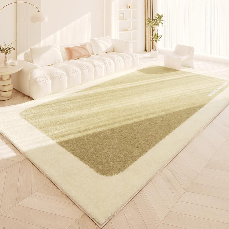 Dopamine Color Bedroom Decor Carpet Large Area Carpets for Living Room Thickend Plush Lounge Floor Mat Fluffy Soft Cloakroom Rug