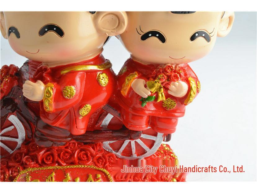 Sailing Love Couple Doll Set: Wedding Gift Figurines - Resin Crafts for Home Celebration Ornaments