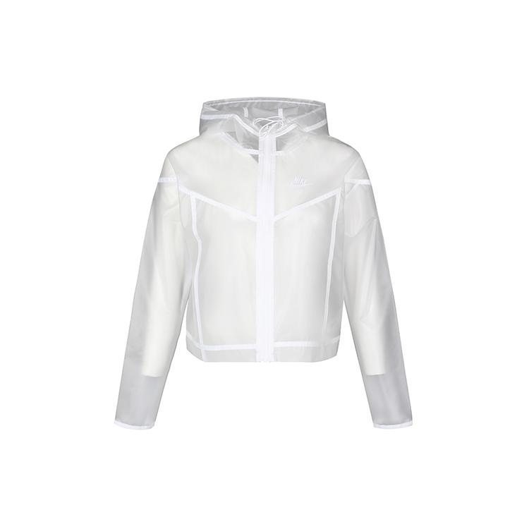Nike Jackets Unisex White Hooded Moderate