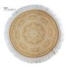 Descanso de Panela Antiderrapante para Cozinha, Jogo Americano Tecido de Algodão Estilo Boho, Jogo Americano de Mesa com Franjas de Borla para Pratos de Jantar, Jogo Americano Lavável a Quente, Suporte de Panela Resistente para Pratos Quentes,