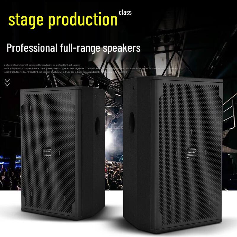 KAXISAIER Professional Passive HIFI Loudspeaker CN plug (adapter included)