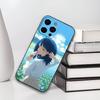 Soft Silicone Black Cover A-Anna Y-Yanami Phone Case Compatible with iPhone 17/16/15/14/13/12/11 pro Max XS