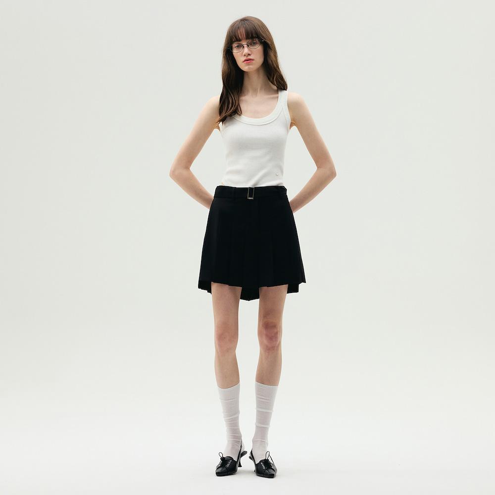 EBM Pleated Skirt-Style Pants Emp4Wpt050