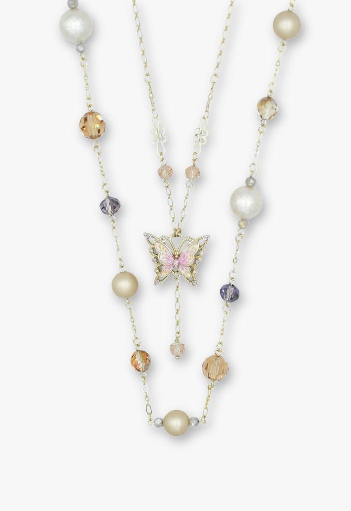 Butterfly Motif Necklace Set SAMN190655J2 [Anna Sui] 2-Piece