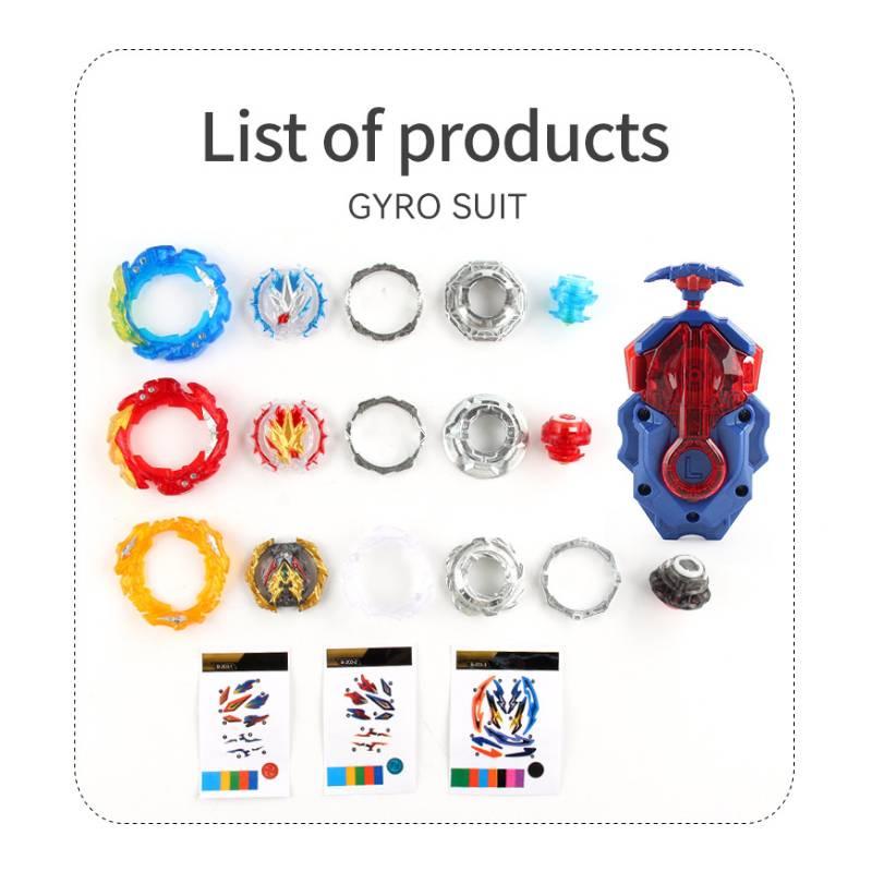 Beyblade B-203 Ultimate Fusion Dx Left Right Gyro Transmitters Kids Gift Set
