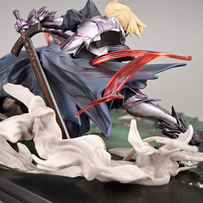 Nová Originální Fatenight Fate Night Černá Krátká Šavle Gk Bojovník Ruční Kvadratický Prvek Anime Soška Dekorace Model Dárek