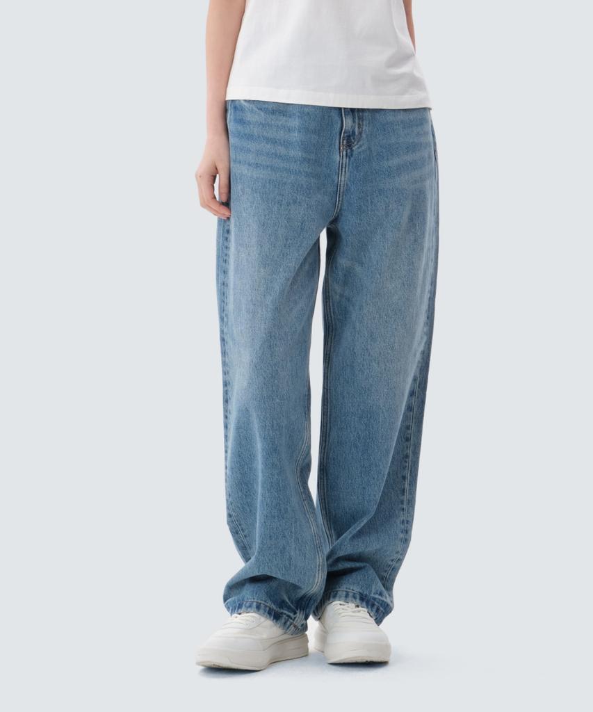 SNOWPEAK APPAREL Women'S Denim Pants (S25Zwfpt77) Blue
