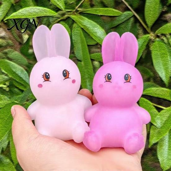 Sensory Squeeze Toy Color Changing Strawberry Simulated Fruit Bunny Duck Love TPR Stress Heart Ball Anxiety Relief Fidget