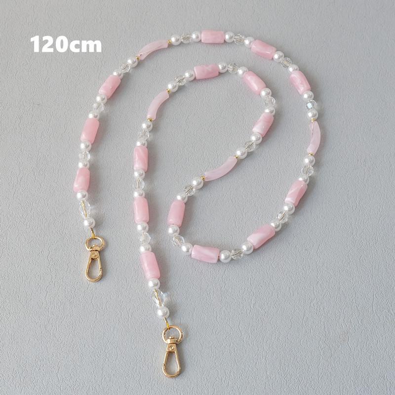 New Fashion Woman Bag Accessory Detachable Candy Beaded Chains Cute Acrylic Luxury Strap Women Elegant Bag Shoulder Handle Chain