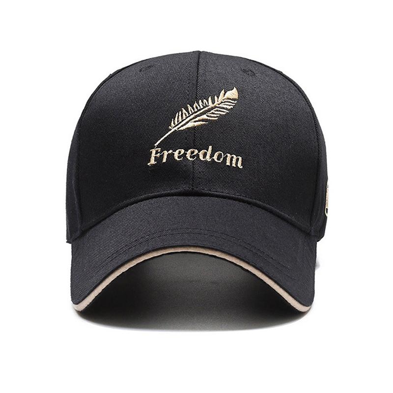 Wiosenna Czapka Męska Czapka Baseballowa z Haftem Kłosa Pszenicy Czapka Przeciwsłoneczna