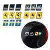 Hochwertige Auto-Dekoration 3D Metall Elch Test-Hirsch R Design Emblem Schwedische Flagge AWD Abzeichen Für S60 S70 V40 V60 V90 XC40 XC60