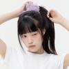 Pleated Scrunchie [Purple]