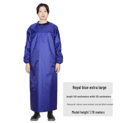 Oversized PVC Waterproof Long Sleeve Apron