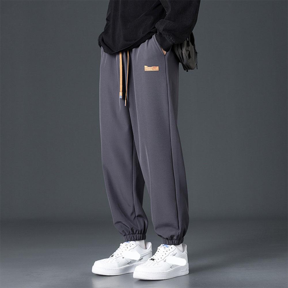 Pánské oversized zimní oblečení plus sametový fleece ležérní tlusté kalhoty rovné kalhoty tepláky teplákové kalhoty pro muže