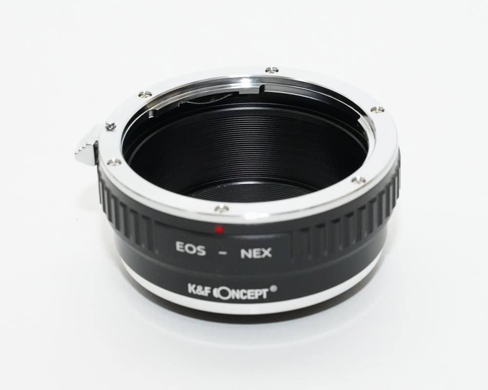CONCEPT Canon EOS EF Lens To NEX E Mount Adapter with Lens Cloth K&F (EF-S) Ef-nex (KFNEX)