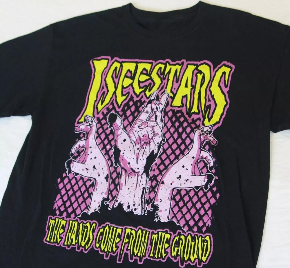 I See Stars Band The Hand Come From Shirt Black Unisex S-2345XL 1G0005 Unisex T-Shirt XL