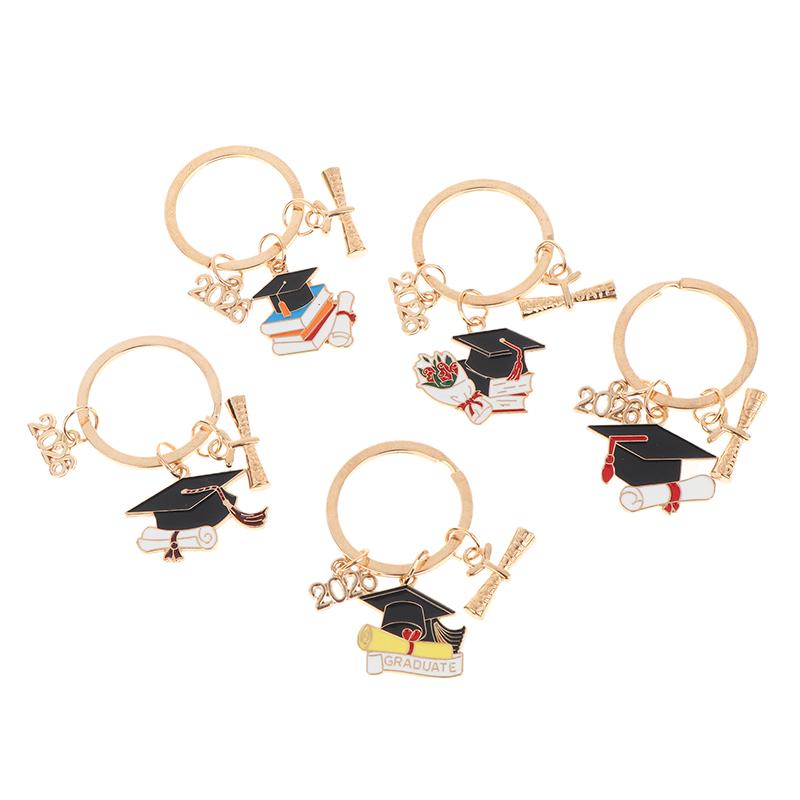 1Pcs 2026 Graduation Key Ring With A Hat And Credentials, Graduation Season Gift Key Ring Pendant, Suitable For Hanging Ba