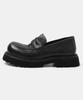Wetheroad Wtrd2620 Hannibal Tumble Wash Heavy Loafers Black