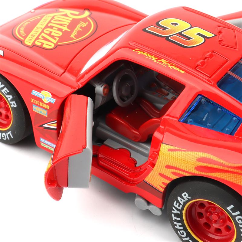 1:32 Blesk McQueen Disney Pixar Auta Slitina Tlakově litý Model Auta Se Světlem A Zvukem Zadní Kola Vratná Síla Hračka Dětské Vánoční Dárky
