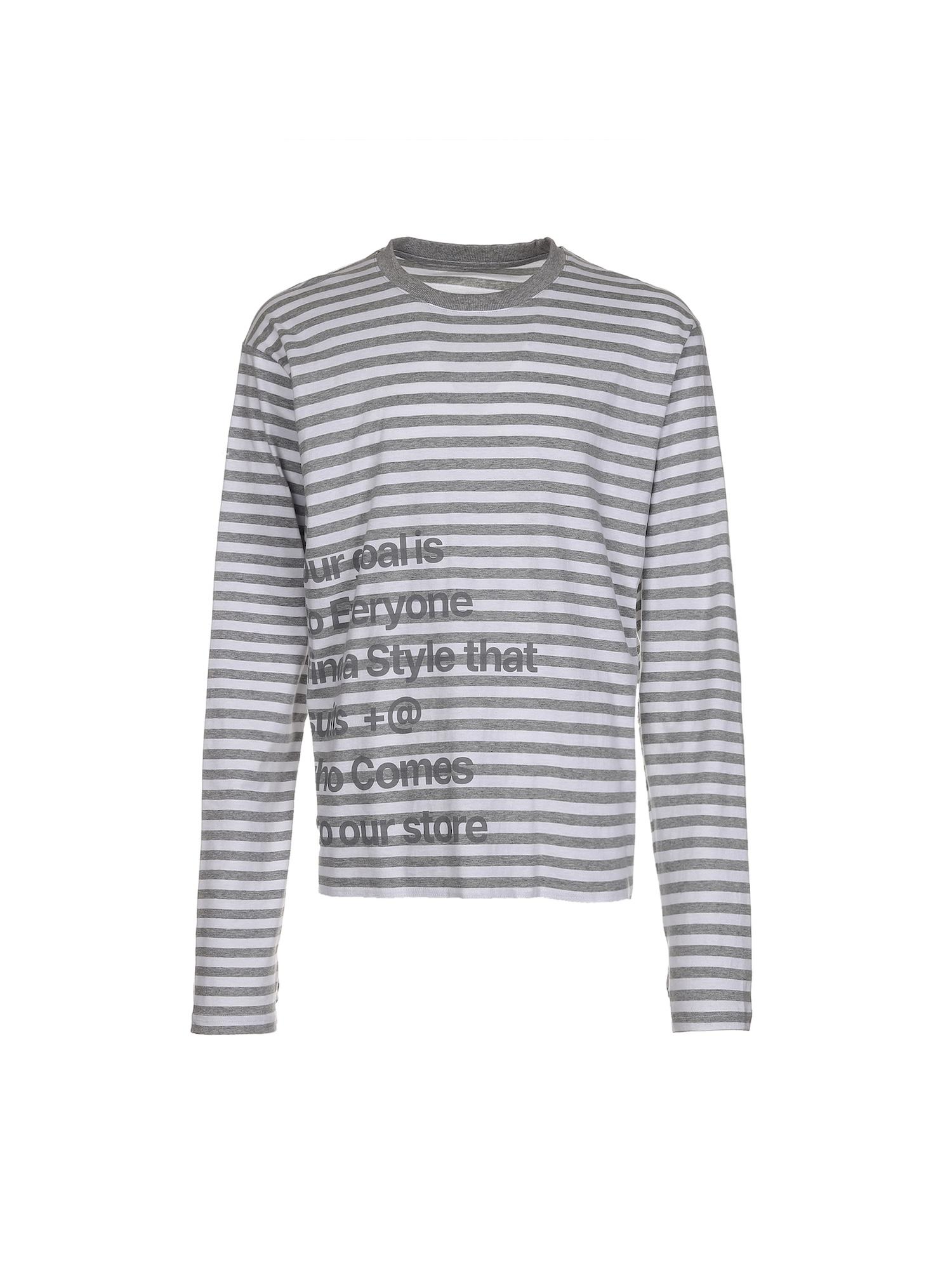 Dsmt Prism Typo Long Sleeve [Gray] Gray/L