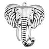 Retro Elephant Charms Alloy Animal Pendants For Jewelry Making Handmade Supplies