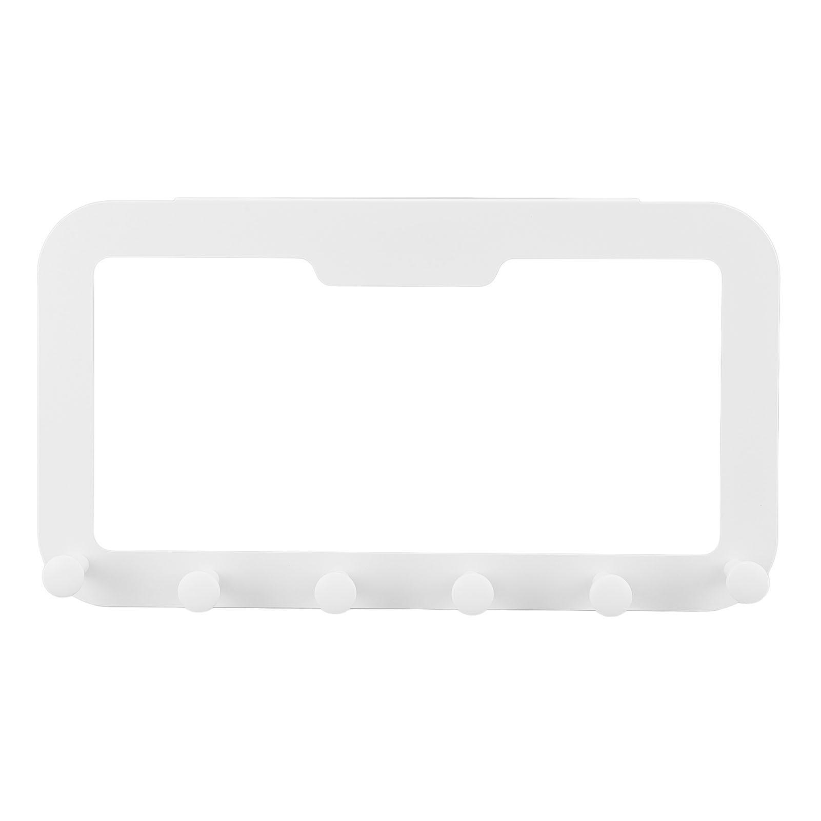 

Крючки для полотенец Over The Door Hooks PS Carbon Steel 6 крючков Over The Door Hooks Hanger Towel Rack with Traceless Ad