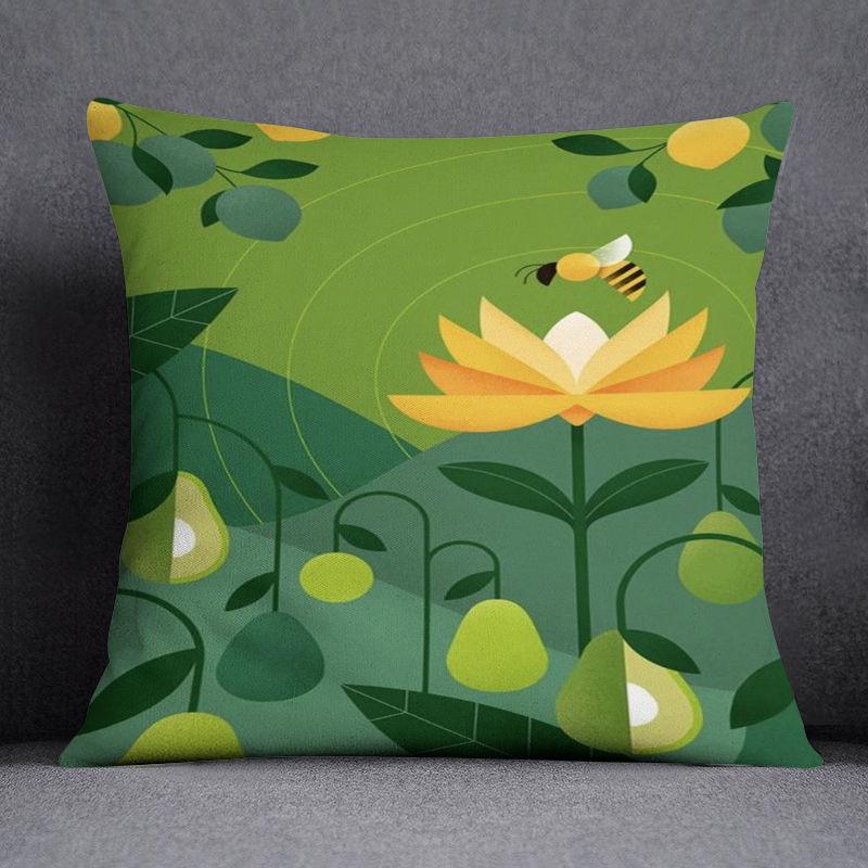 Lekki Luksusowy Prosty Styl Poszewka na Poduszkę Poduszka na Sofę Poszewka na Poduszkę Sypialnia Poszewka na Poduszkę Nocną Poduszka Lędźwiowa