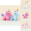 Adorable Unicorn Plush Keychain Cute Stuffed Animal Wedding Gift Bag Charm