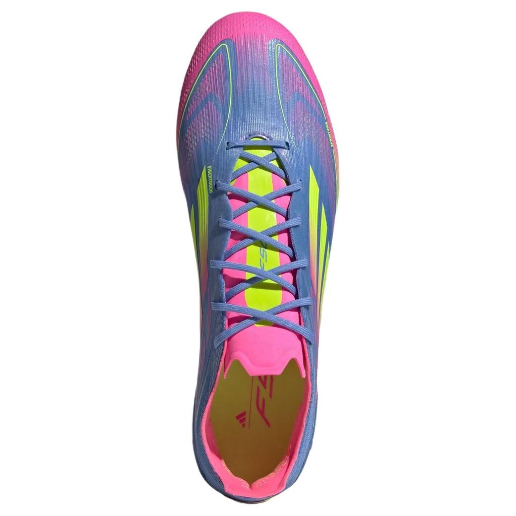 adidas F50 ELITE Fashion AG Artificial Ground Abrasion Resistant Slip Resistant Soccer Shoes Unisex Blue Pink IE1264