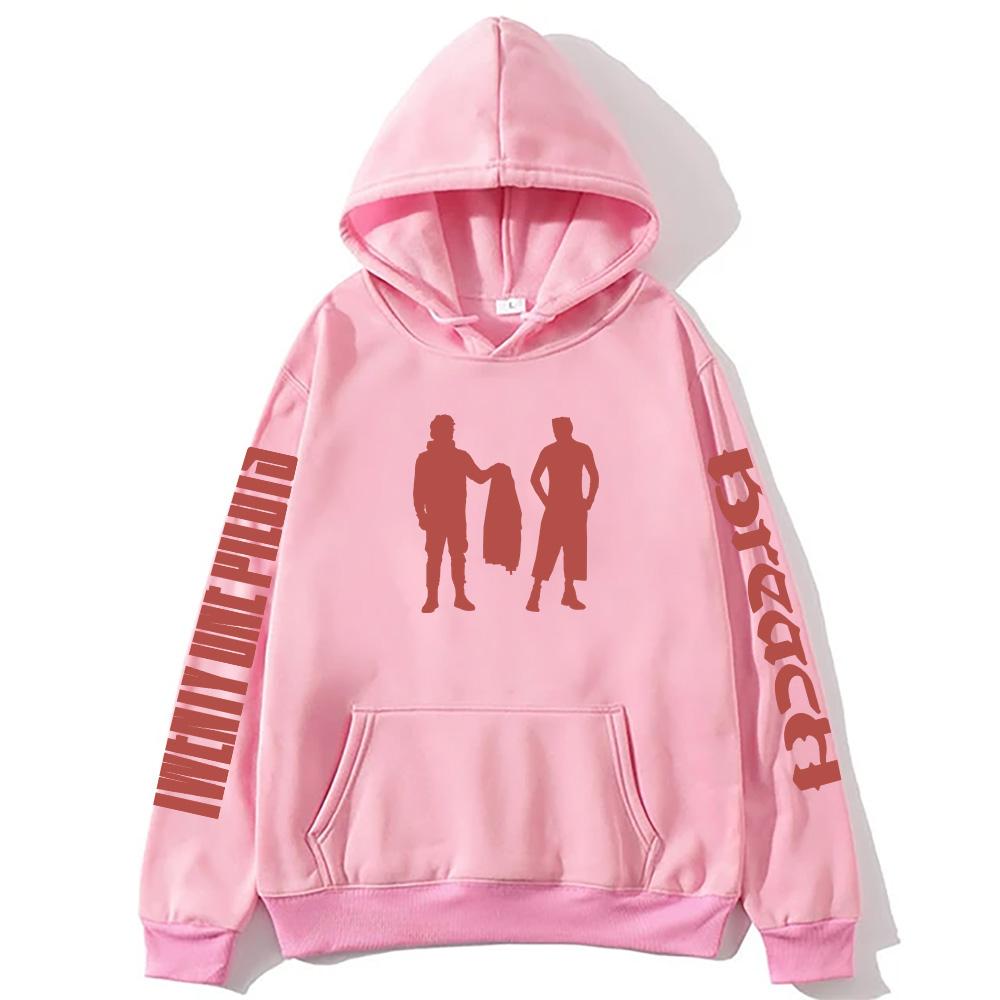 Twenty One Pilots Mikina Breach Módní Rock Dlouhý Rukáv Pánské Dámské Oblečení Ležérní Streetwear Oversized Volný Pulovr