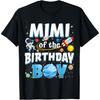 Mimi Of The Birthday Boy Astronaut Family Space Planets T-Shirt