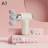 Upgraded Fascia Gun Replaceable 3/5-Head Massager Muscle Relaxation Silent Massager Portable Mini Electric Fascia Massager
