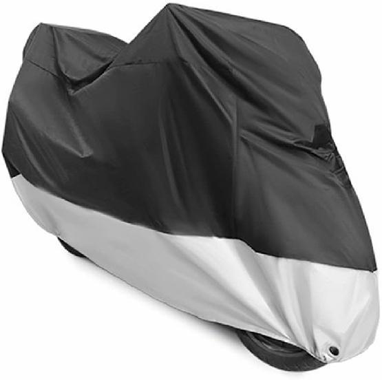 

Motorcycle Covers, Outdoor Waterproof Motorbike Covers with Lock-Holes & Storage Bag, Fits up to 96.5 Motorcycles