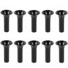 10Pcs Black Atomizing Fog Nozzle 0.3mm 0.5mm Low-pressure Sprayer Nozzle Patio Cooling Garden Irrigation Humidify Dust Reduction